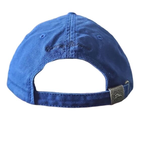 Tommy Bahama Tip Your Hat Margarita Cotton Hat Embroidered Logo Relaxed Fit Blue - Picture 6 of 15